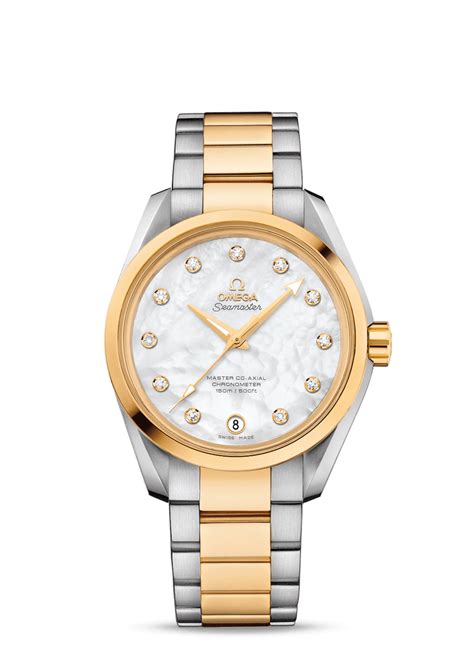 omega aqua terra ladies watch